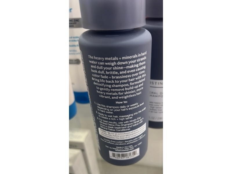 Kristin Ess Mineral Detox Shampoo, 10 fl oz/296 mL