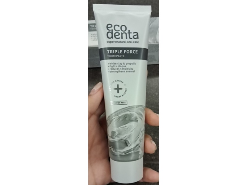 Ecodenta Triple Force Toothpaste, 100 mL
