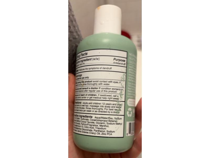 Verb Dandruff Shampoo, 8 fl oz/235 mL