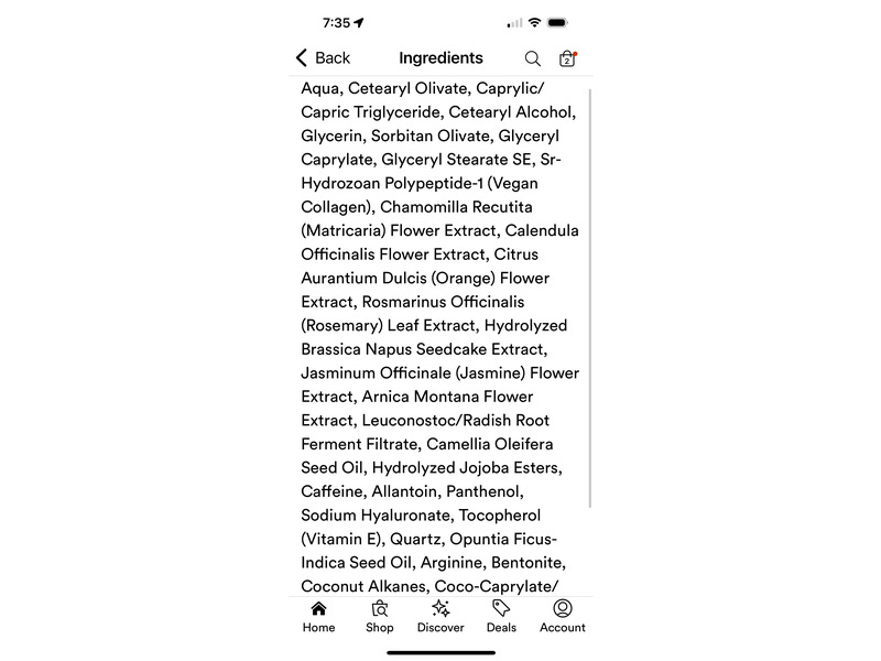 Pacifica Vegan Collagen Recovery Eye Cream, 0.5 oz/15 mL