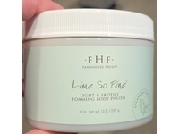 Farmhouse Fresh Lime So Fine Light & Frothy Foaming Body Polish, 8 oz/227 g - thumbnail 2