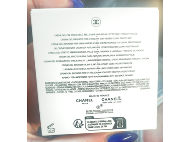 Chanel Healthy Glow Bronzing Cream, 390 Soleil Tan Bronze, 0.52 oz/15 g