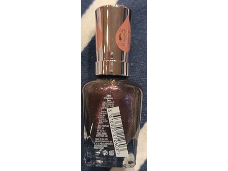 Sally Hansen Color Therapy Nail Color, 380 Positivi-Tea, 0.5 fl oz/14.7 mL
