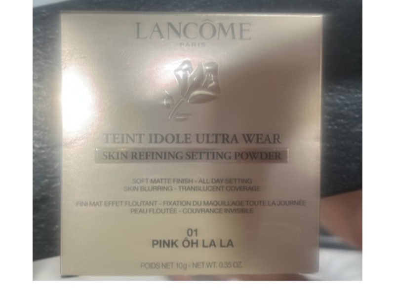 Lancome Teint Idole Ultra Wear Setting Powder, Pink Oh Lala, 0.35 oz/10 g