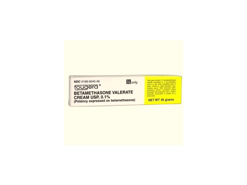 Betamethasone Valerate Cream USP 0.1%, 45 g, Fougera (RX)