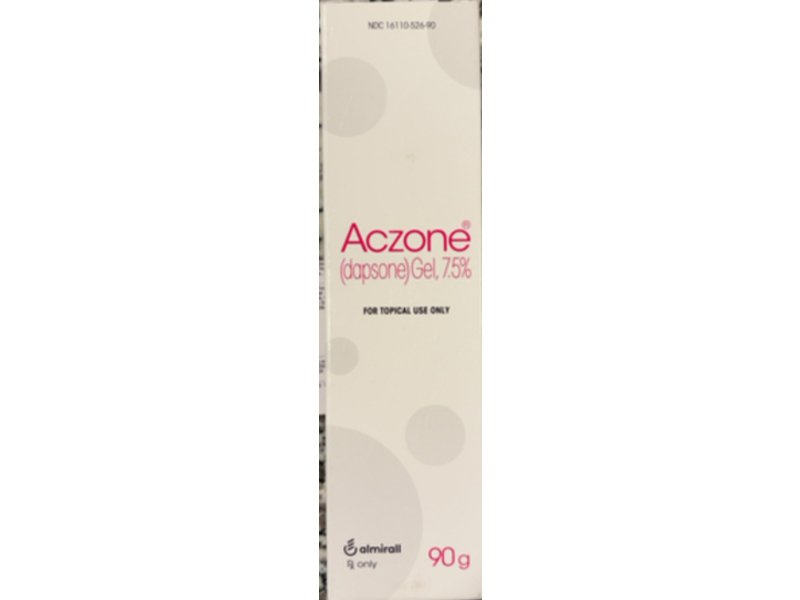 Aczone (dapsone) Gel, 7.5%, 90 g, Almirall (Rx)
