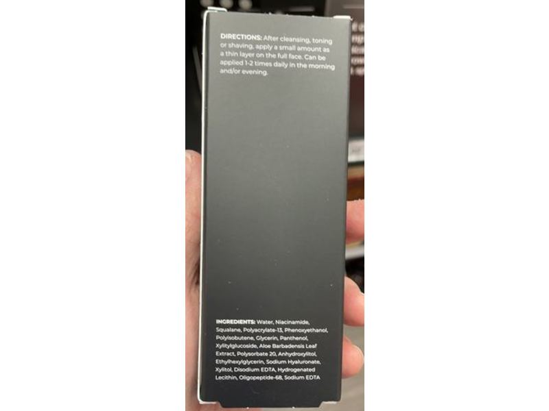 Urban Skin Rx Men Daily Even Tone Soothing Moisturizer, Clear + Smooth, 1.7 fl oz/50 mL