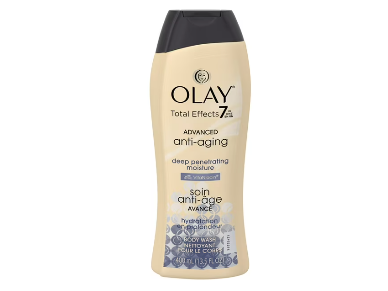 Olay Total Effects Advanced Anti-Aging Deep Penetrating Moisture Body Wash, 13.5 fl oz/400 mL