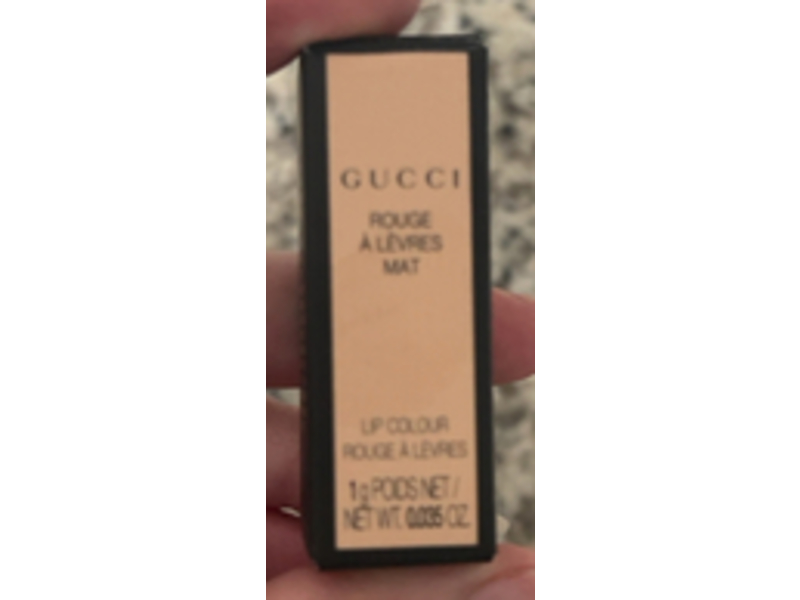 Gucci Rouge A Levres Mat Lip Colour, 208 They Met In Argentina, 0.035 oz/1 g