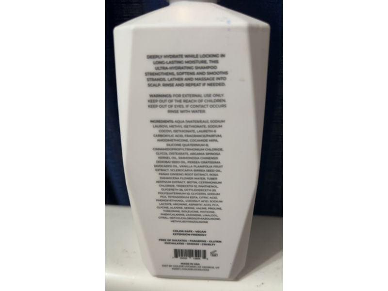 Goldie Locks Ultra Hydrating Signature Shampoo, 33.8 fl oz/1000 mL