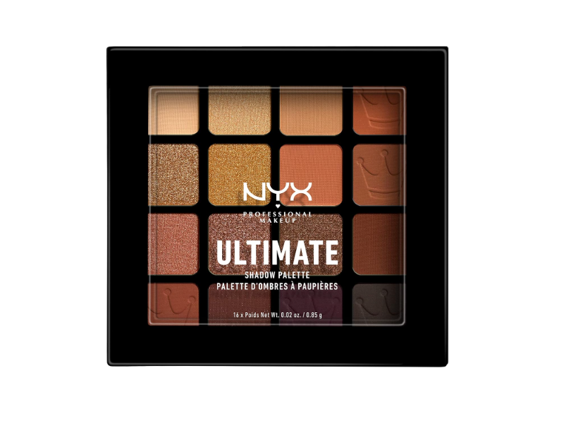 Nyx Professional Makeup Ultimate Shadow Palette, Ultimate Queen, 0.22 oz/0.85 g