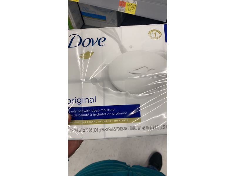 Dove Sensitive Skin Beauty Bar, 4 oz (Pack of 12)