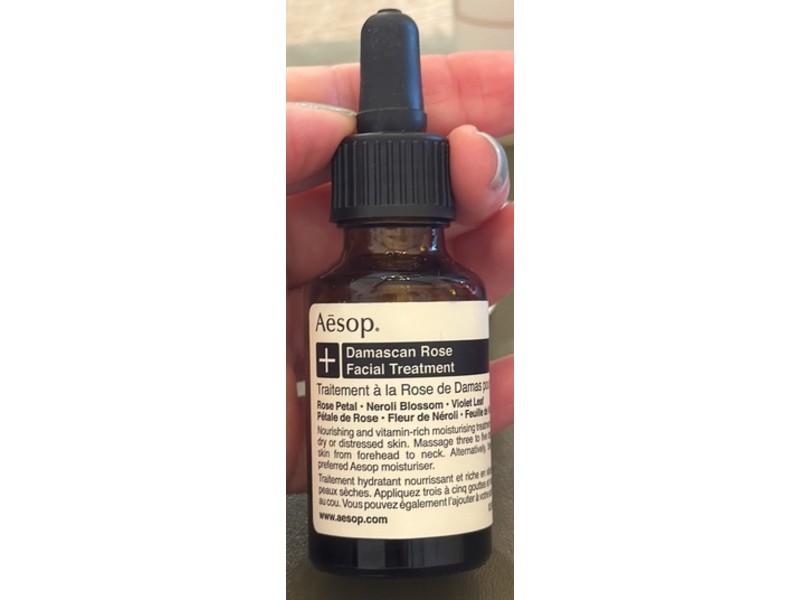 Aesop Facial Treatment Oil, Damascan Rose, 0.8 fl oz