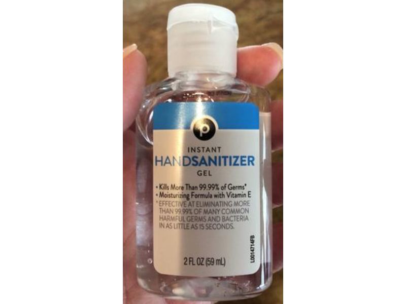 Publix Instant Hand Sanitizer Gel, 2 fl oz/59 mL
