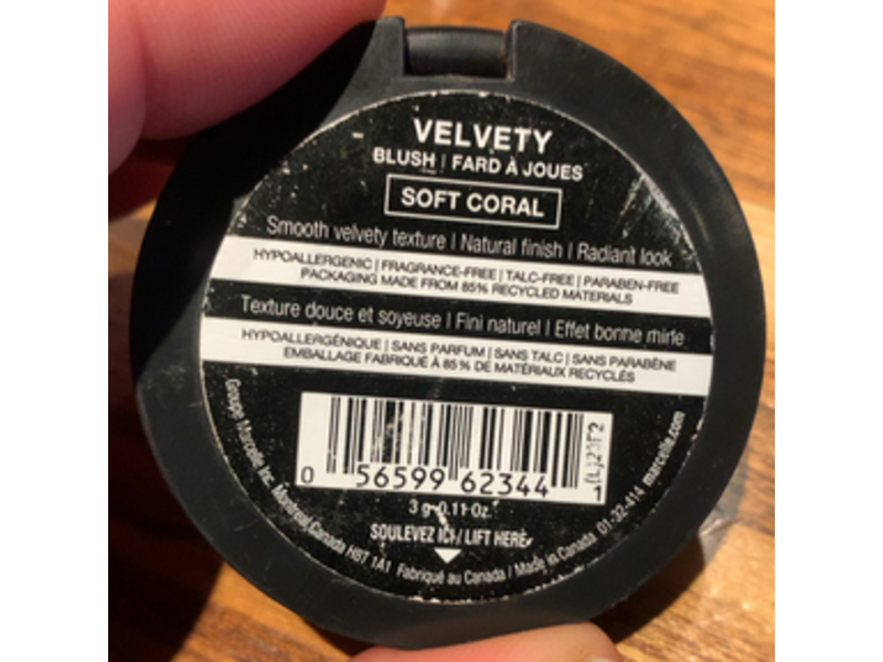 Marcelle Flawless Blush, Soft Coral, 0.11 oz/3 g