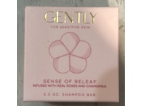 Gently Sense Of Releaf Shampoo Bar, Real Roses & Chamomile, 2.5 fl oz - thumbnail 2