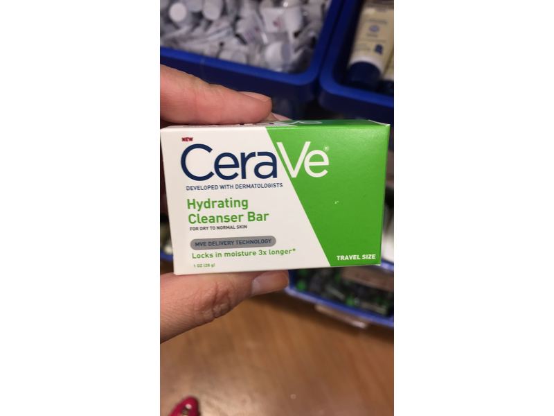 CeraVe Hydrating Cleanser Bar, Dry to Normal Skin