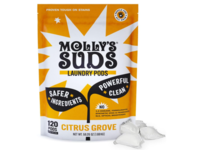 Molly's Suds Laundry Pods, Citrus Grove, 59.26 oz/1.68 kg, 120 Count - thumbnail 1