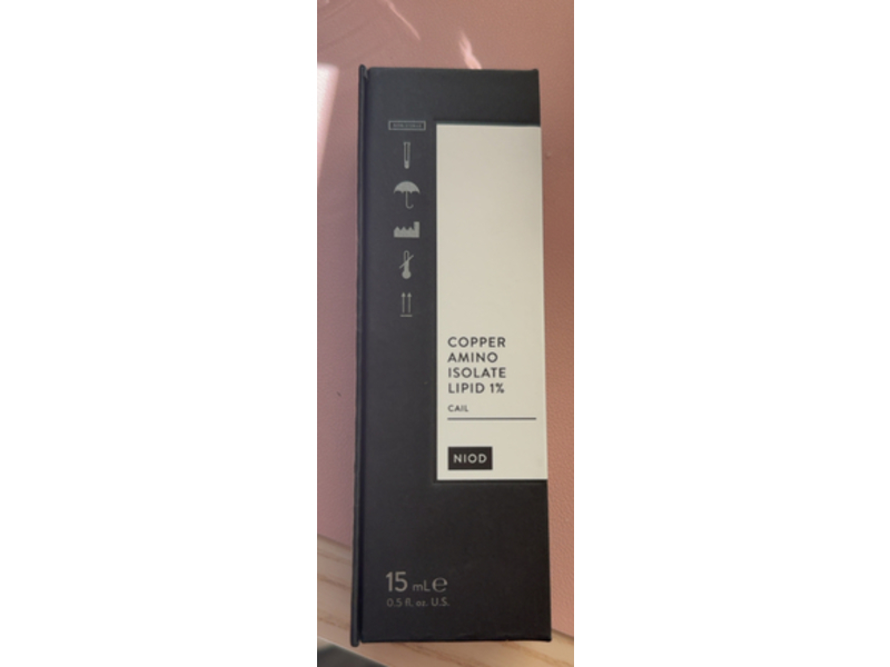 NIOD Copper Amino Isolate Lipid 1%, 0.5 fl oz/15 mL