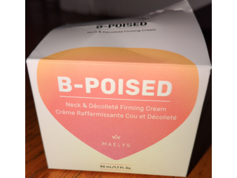 Maelys B-Polished Neck & Decollete Firming Cream, 1.7 fl oz/50 mL