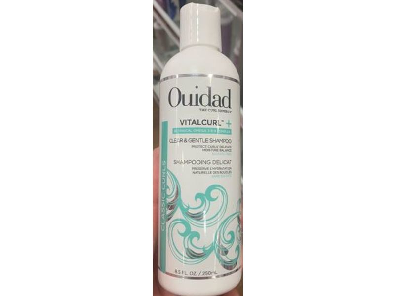 Ouidad Clean & Gentle Shampoo, Sulfate Free, 8.5 fl oz/250 mL