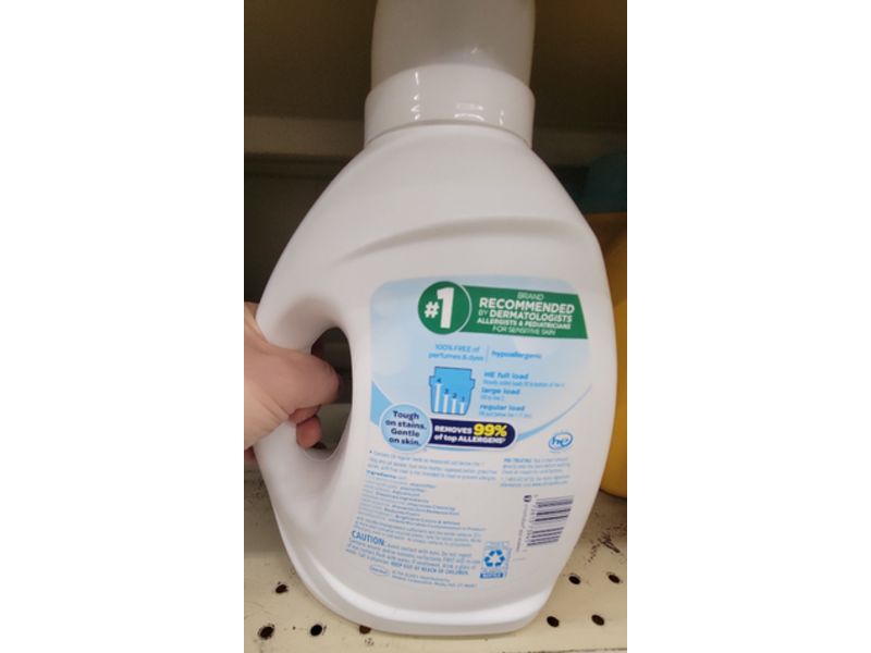 All Liquid Laundry Detergent, Free & Clear, 58 Loads, 88 fl oz/2.60 L