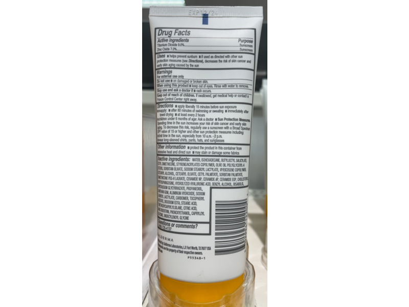 Cetaphil Sheer Mineral Sunscreen, SPF 50 , 3 fl oz/89 mL