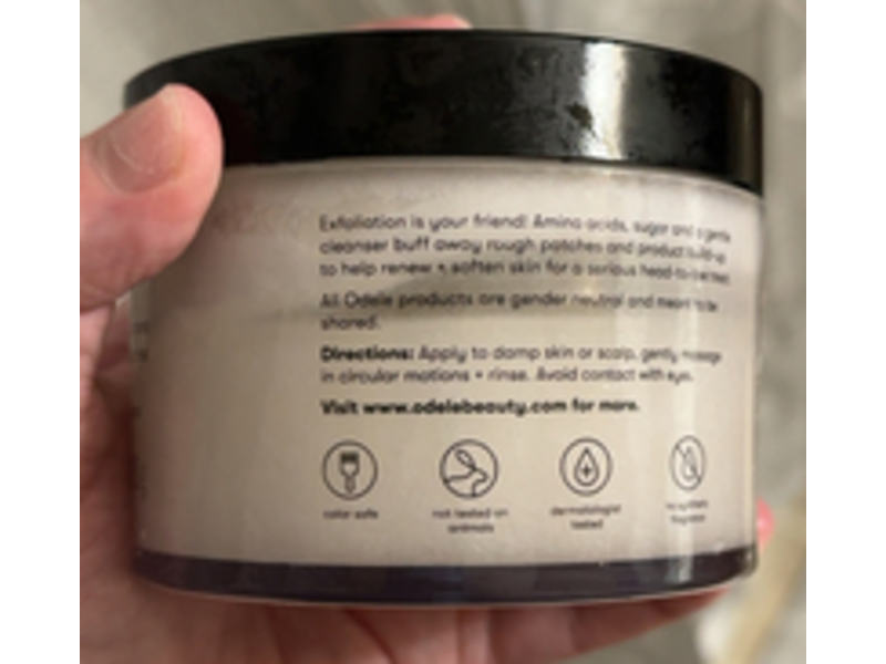 Odele Scalp + Body Scrub, 8 oz/226 g