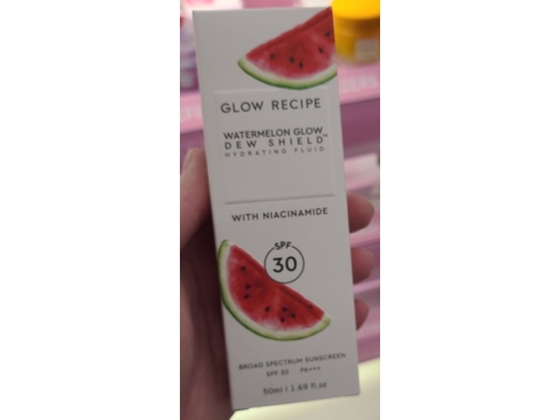 Glow Recipe Watermelon Glow Dew Shield Sunscreen, SPF 30, 1.69 fl oz/50 mL
