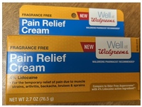 Walgreens Pain Relief Cream, 4% Lidocaine, 2.7 oz/76.5 g - thumbnail 1