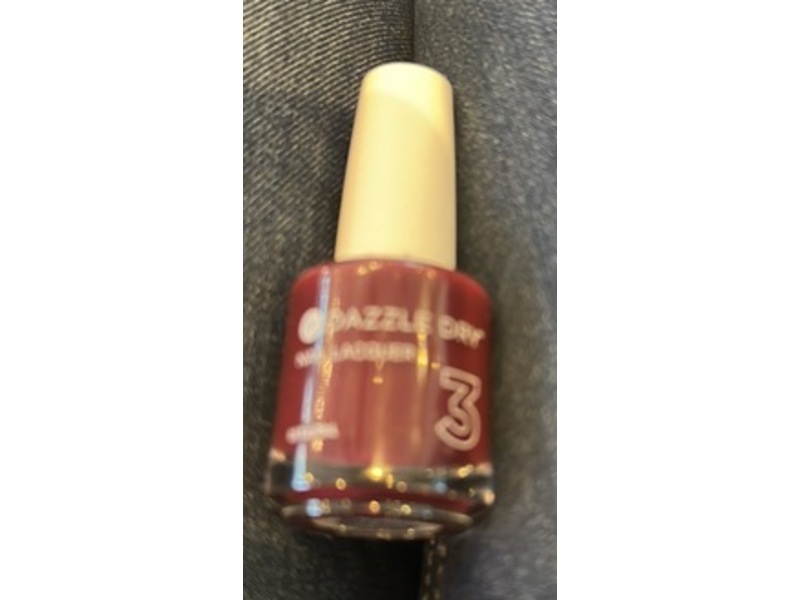 Dazzle Dry Nail Polish, Passionate Red, 0.5 fl oz/15 mL