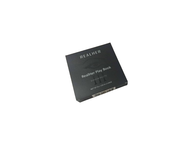 RealHer Play Book Shadow Palette, III, 0.04 oz/1.2 g