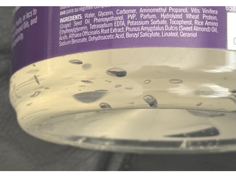 Aunt Jackie's Ice Curls Glossy Curling Jelly, Grapeseed Style & Shine Recipes, 15 oz/426 g