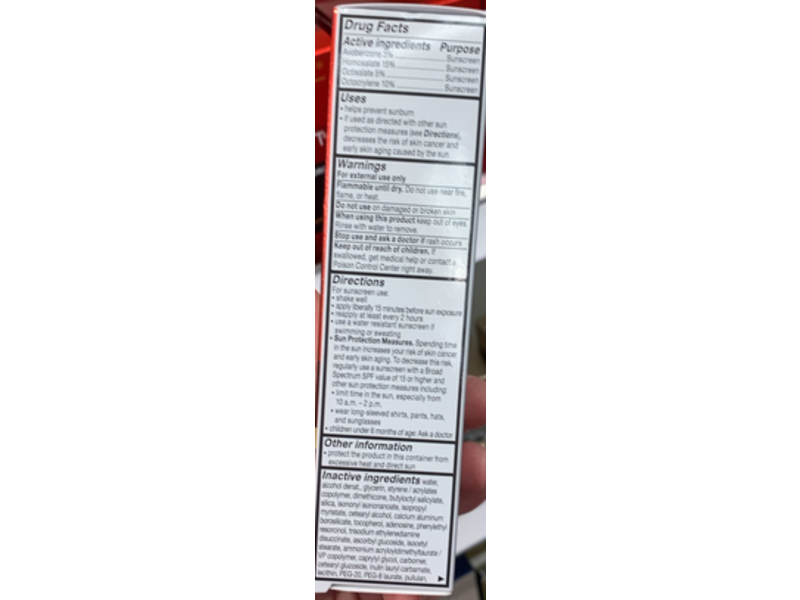 L'Oreal Paris Revitalift Invisible UV Fluid Sunscreen, SPF 50, 1.7 fl oz/500 mL