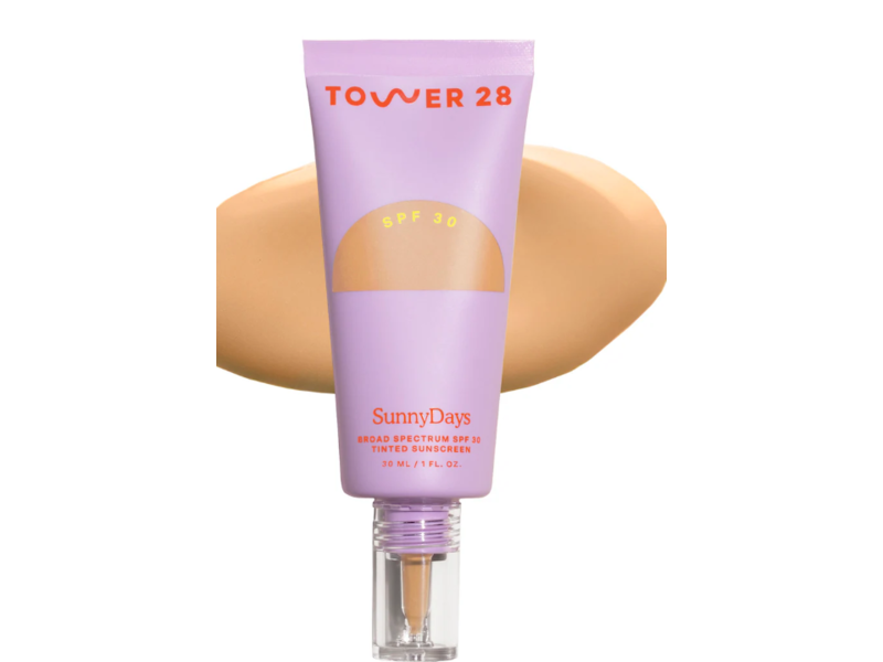 Tower 28 Sunny Days Mineral Tinted Sunscreen, 20 Mulholland, SPF 30, 1 fl oz/30 mL