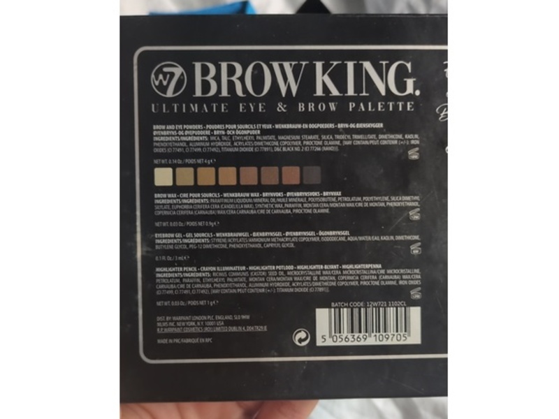W7 Brow King Ultimate Eyebrow Kit,