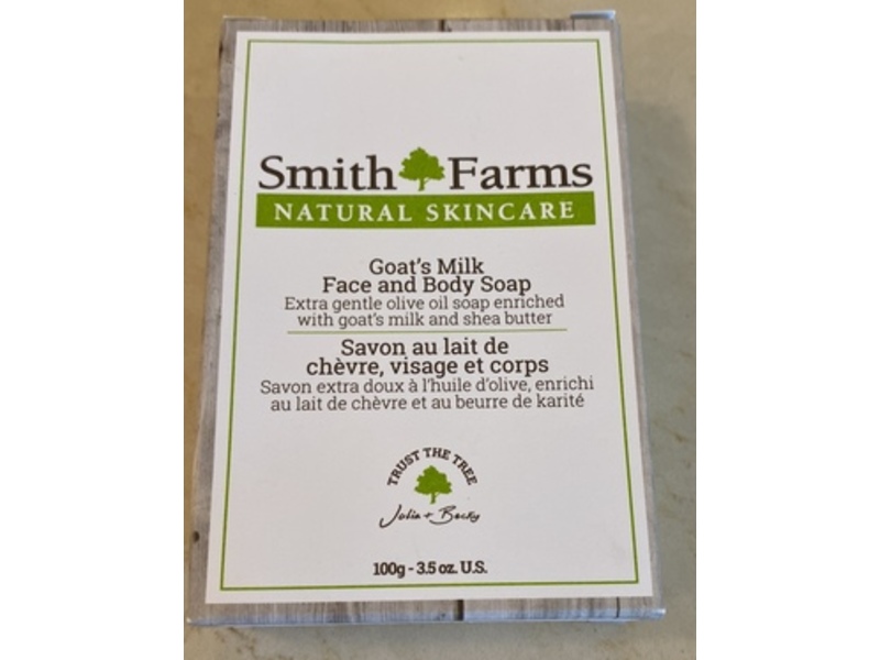 Smith Farms Goat's Milk Face & Body Soap, 3.5 oz/100 g
