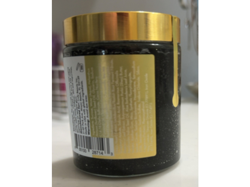 Truly Luxury Butter Impurity Cleanser Black Soap, 24K Gold, Chamomile + Kasturi Turmeric, 6 fl oz/180 mL