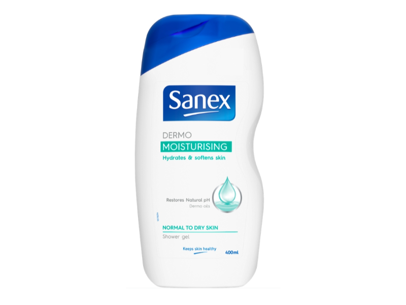 Sanex Dermo Moisturising Shower Gel, 250 mL