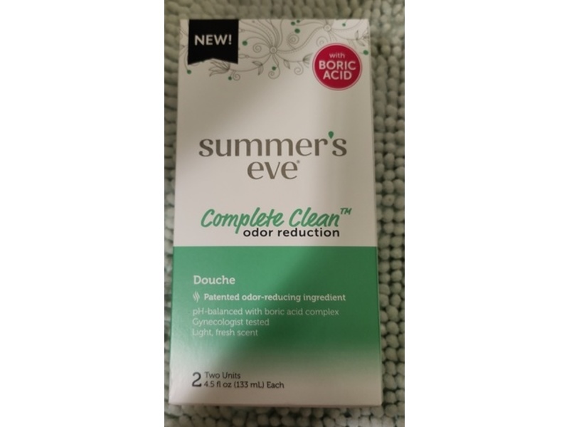 Summer's Eve Complete Clean Odor Reduction, 4.5 fl oz/133 mL, 2 Count