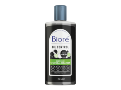 Biore Mattify Deep Pore Charcoal Cleanser, 200 mL