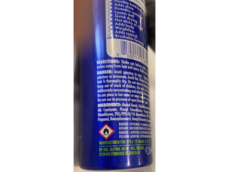 It's a 10 Miracle Finishing Spray, 1.7 oz/48 g