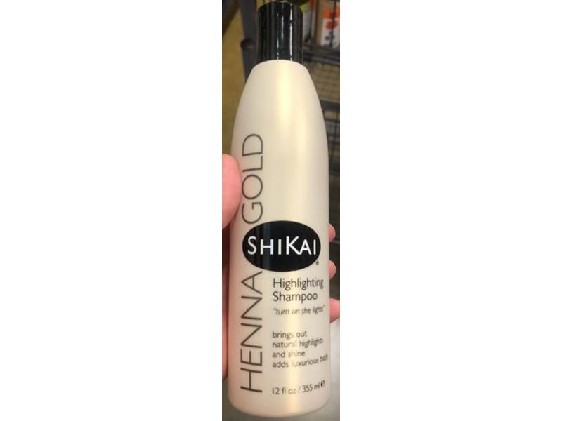 ShiKai Henna Gold Highlighting Shampoo, 12 fl oz/355 mL