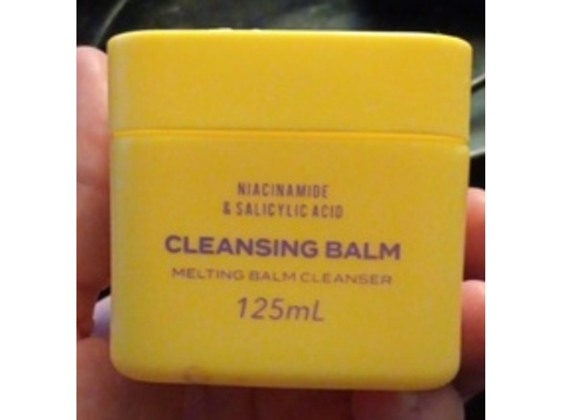 Oxx Skincare Cleansing Balm, Niacinamide & Salicylic Acid, 125 mL