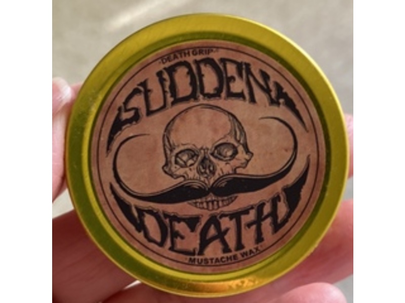 Death Grip Sudden Death Moustache Wax, 1 oz