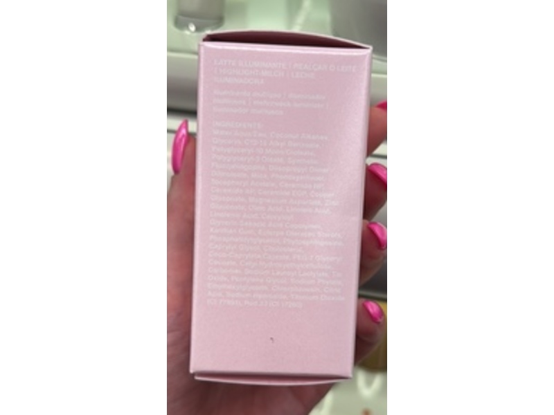 Rhode Multipurpose Luminizer, Highlight Milk, Pearly Pink, 2.2 fl oz/65 mL
