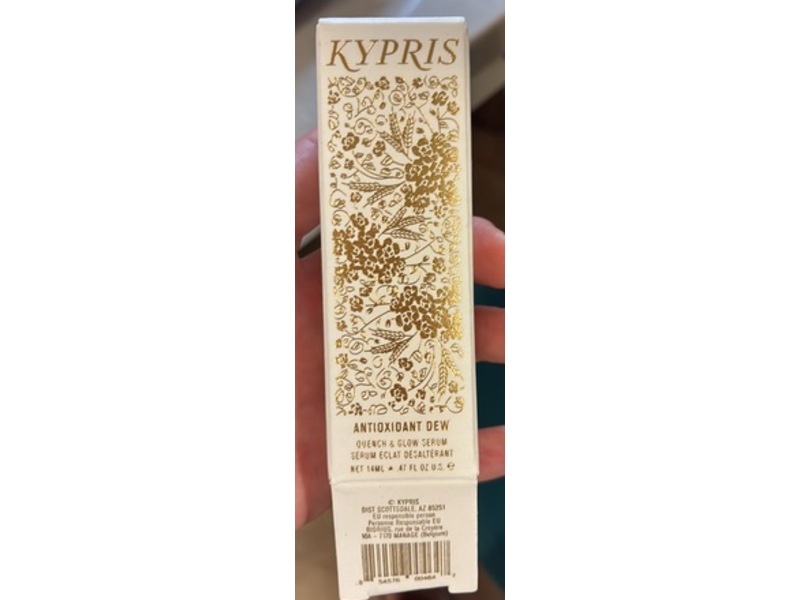 Kypris Antioxidant Dew Quench & Glow Serum, 0.47 fl oz/14 mL
