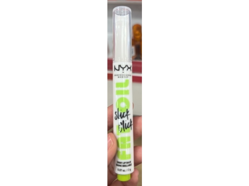 Nyx Professional Makeup Fat Oil Slick Click Shiny Lip Balm, Going Live, 0.07 oz/2 g