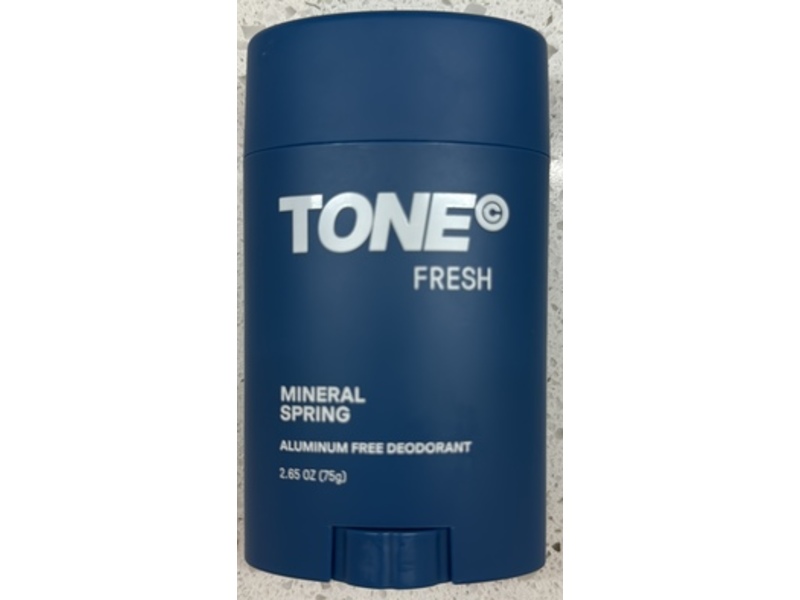 Tone Fresh Deodorant Stick, Mineral Spring, 2.65 oz/75 g