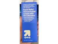 Up & Up Rapid Relief Hemorrhoid Cream, 5% Lidocaine, 1 oz/28 g - Image 3